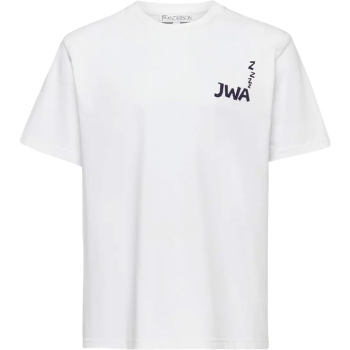 Jw Anderson T-shirt en Polo Bianco