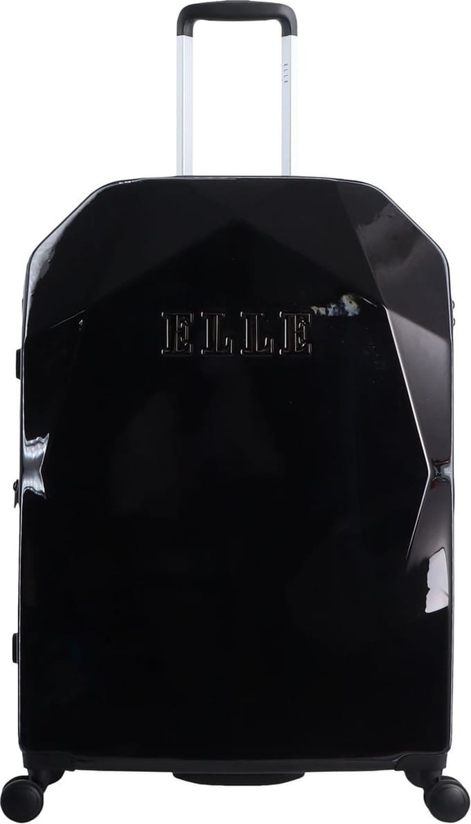 ELLE Diamond Harde Reiskoffer 76.5 cm - Large - Antraciet - Antraciet / Large