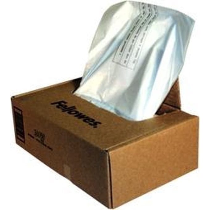 Fellowes Opvangzakken voor papierversnipperaars, 121-143 liter