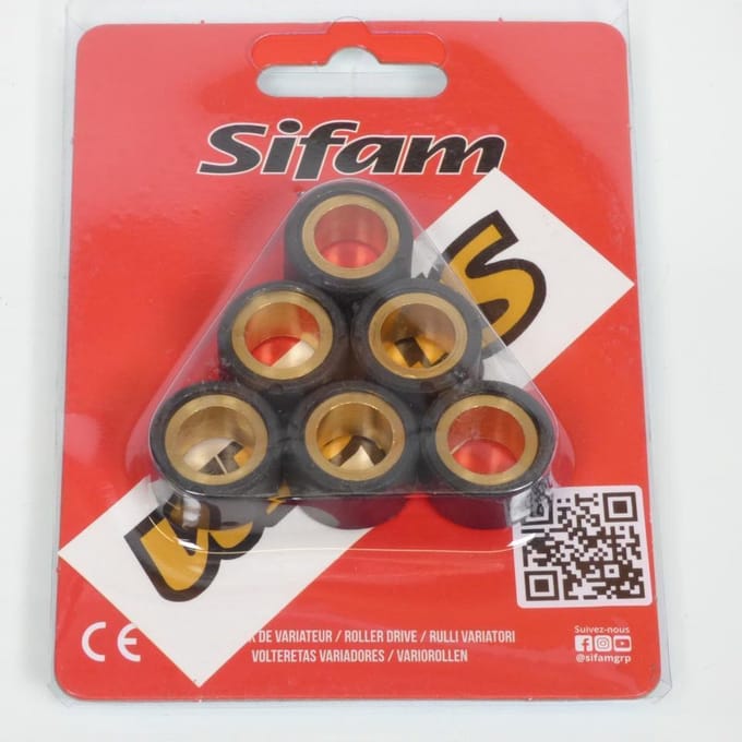Sifam-variatorrol voor scooter 218 125 16312, modeljaar 2019 t/m 2022, nieuw