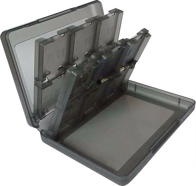 24 Slots Plastic Kaartbehuizing / Houder Geschikt voor Nintendo Switch Kaarten I Spelkaarten Opbergdoos