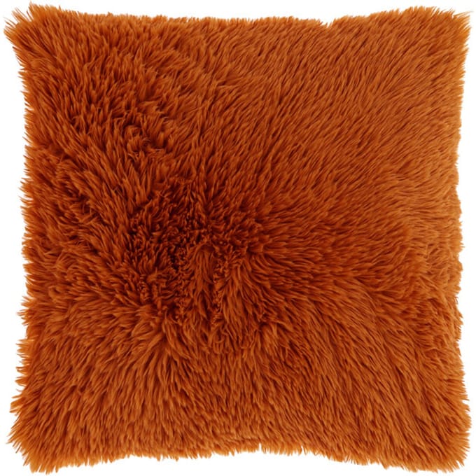 Unique Living sierkussen mats 45x45cm orange flame