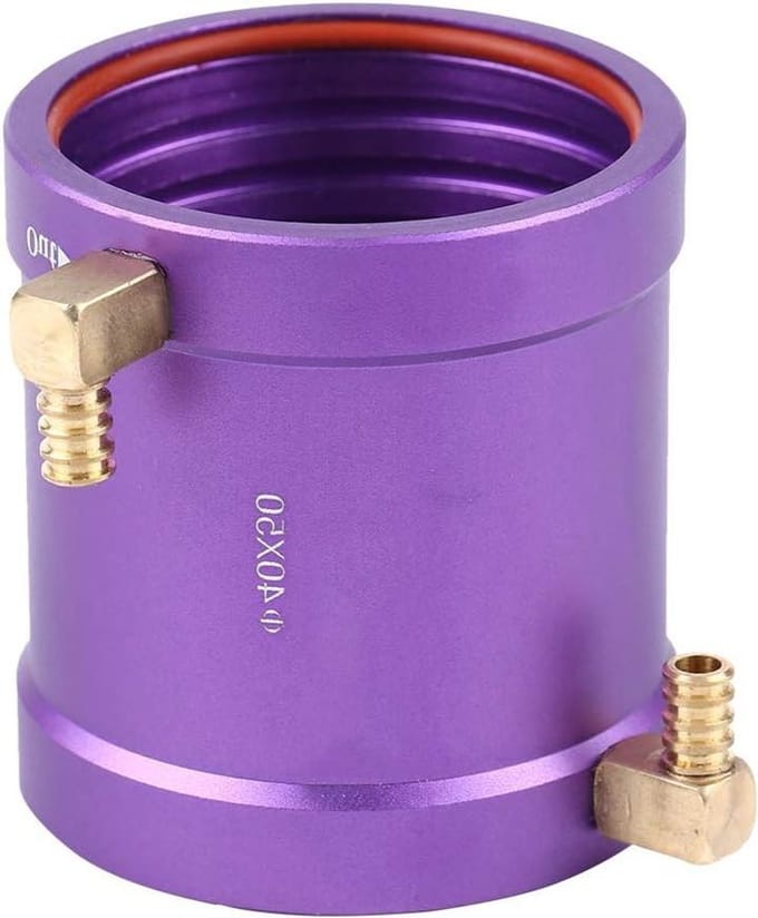 Waterkoeling Jas - RC Motor Koeler - RC Boot Prestaties - Efficiënte Warmteafvoer - 40 mm Binnendiameter - Paars