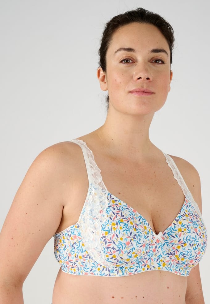 Damart - Beugelbeha - Dames - Blauw - 100