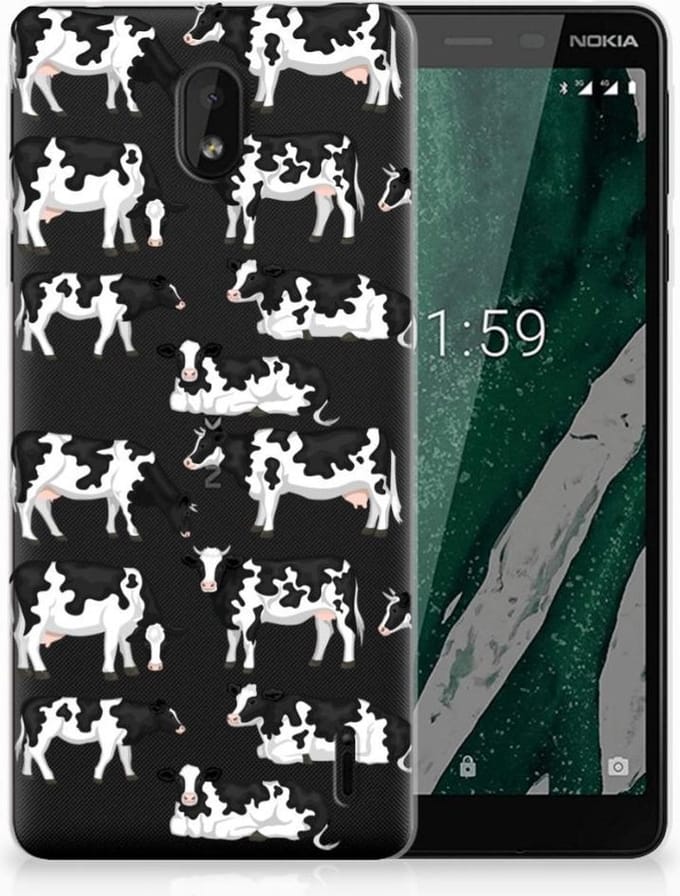 Nokia 1 Plus TPU Hoesje Koetjes