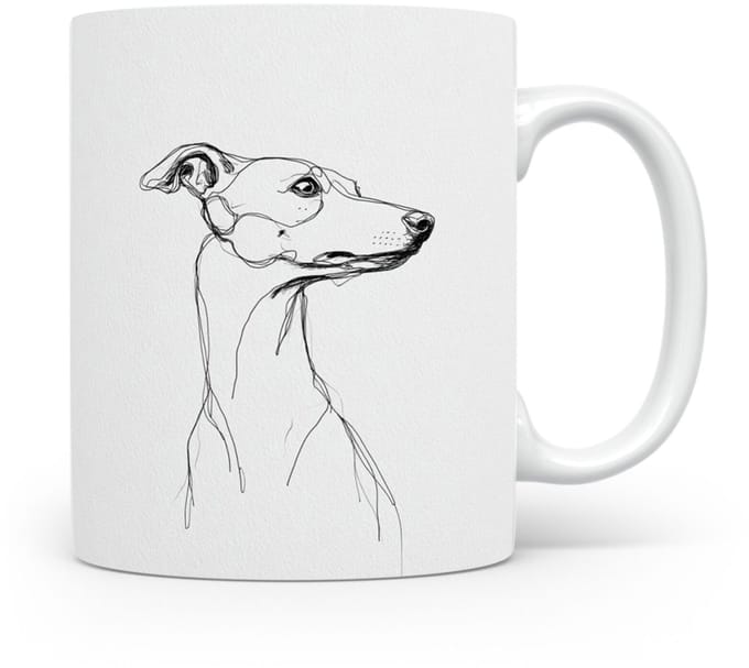 Beker Italiaanse Windhond