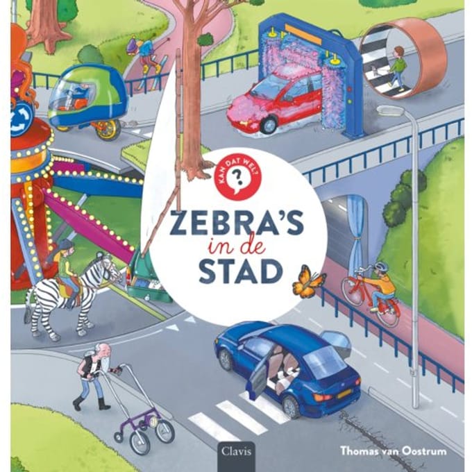 Zebra's In De Stad - Thomas van Oostrum