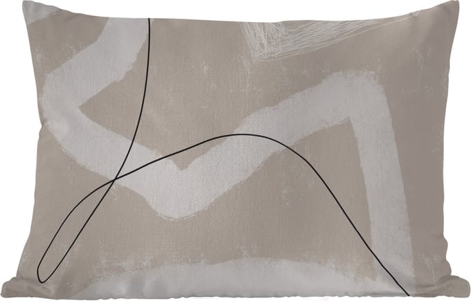 Buitenkussens - Tuin - Lijn - Abstract - - Design - 50x30 cm