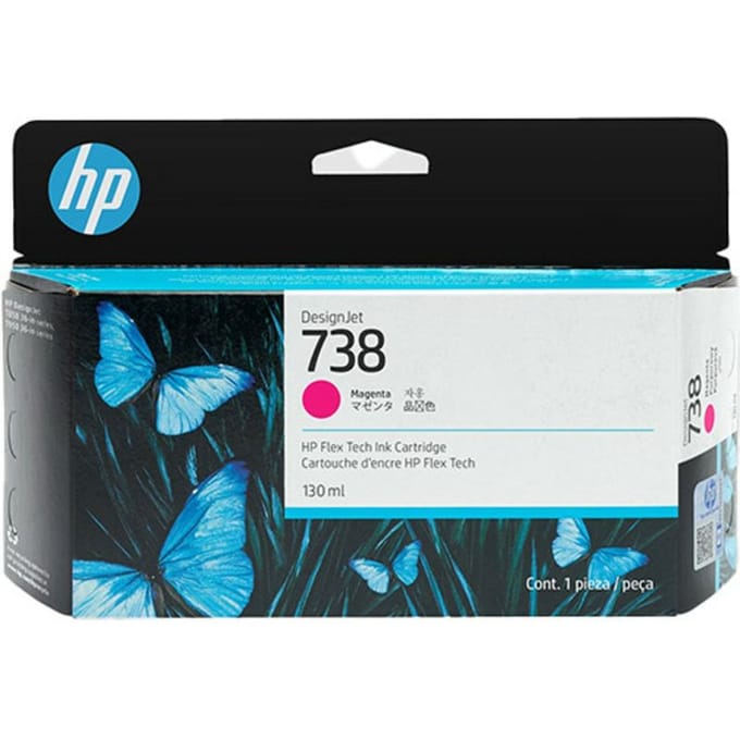738 130 ml magenta inktcartridge voor DesignJet