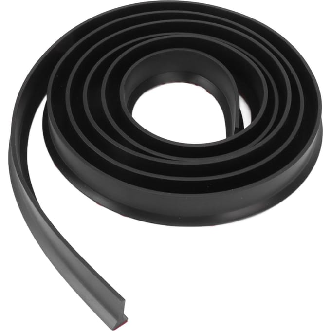 Bande d'Isolation d'Eau Flexible Pliable Auto-Adhésive TPE Douche Séparation Humide Sèche Salle de Bain black