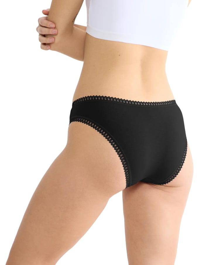 Sloggi Women GO Crush Mini (3-pack) - dames slip - zwart