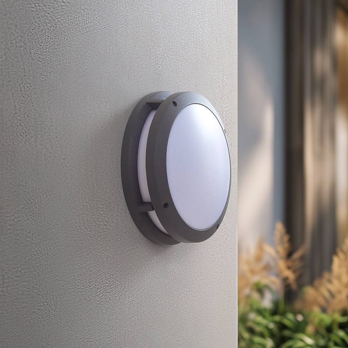 Lindby Smart LED buiten wandlamp Liren CCT RGB Tuya WLAN