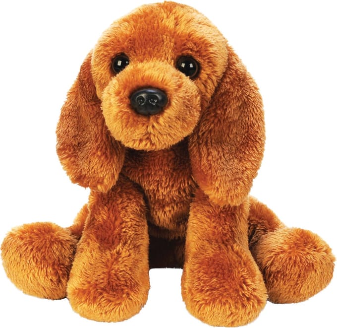 Pluche Tekkel Knuffel - hond - 13 cm - knuffelbeesten - honden / dieren knuffels