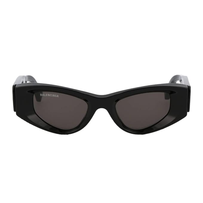 Balenciaga Modieuze Persoonlijkheid Vlinder Zonnebril Unisex Zonnebril BB0243S001 Black,48 black