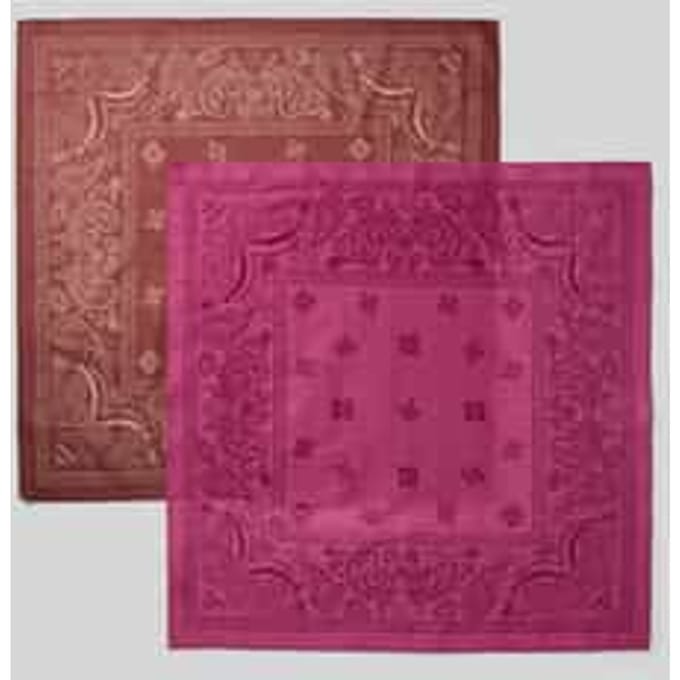Sjaal van puur katoen model '2Bandana'