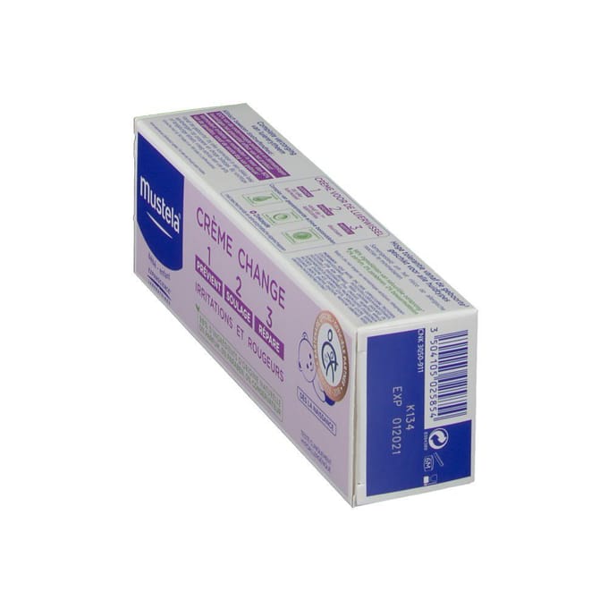 Mustela Bébé Crème - Luierwissel 1-2-3 -100 ml