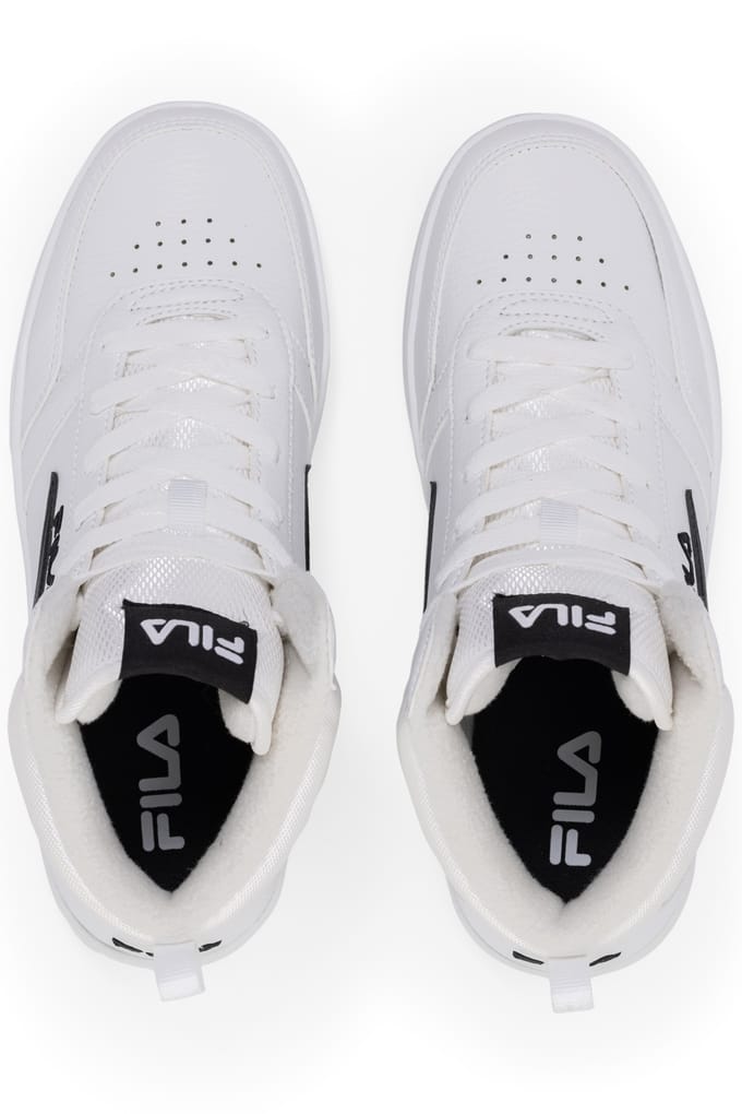 FILA Unisex Rega Nf Mid White-black Talla: 37 | Calzado Outlet | Unisex | Blanco