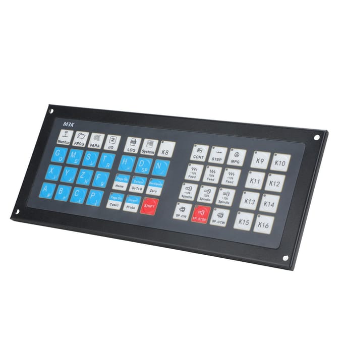 CNC Controller Systeem Toetsenbord Uitbreidingspaneel met Kabel voor 3 4 5 Assen CNC Controller