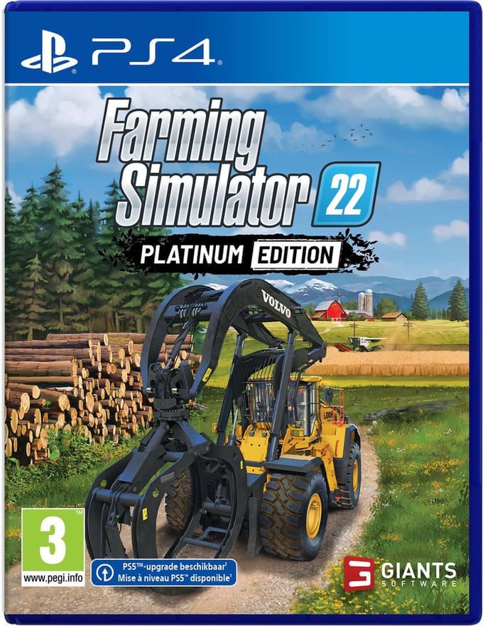 Landbouwsimulator 22 (Platinum-editie) - Sony PlayStation 4 - Simulator