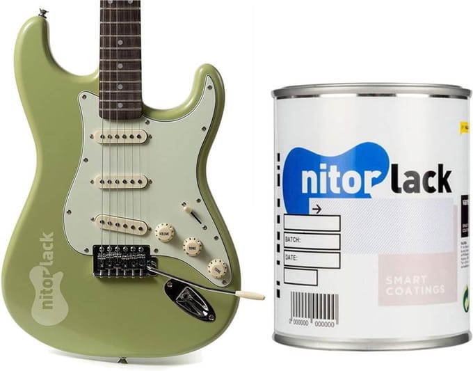 NitorLACK N260808108 Nitrocellulose Lak Sweet Pea Green 500ml Blik