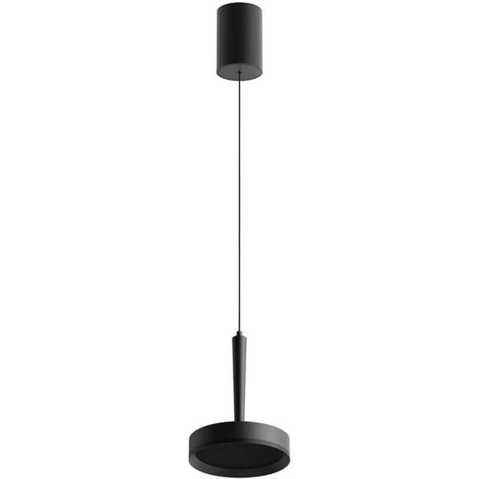 LOOM DESIGN LED hanglamp Nyx P1, zwart, aluminium