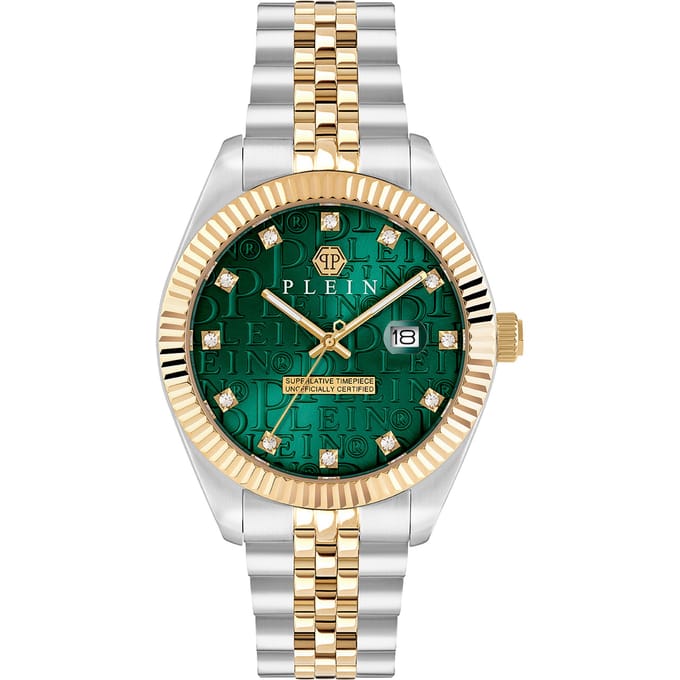 Philipp Plein Date Superlative PWMFA0325 Horloge - Staal - Multi - Ø 41 mm