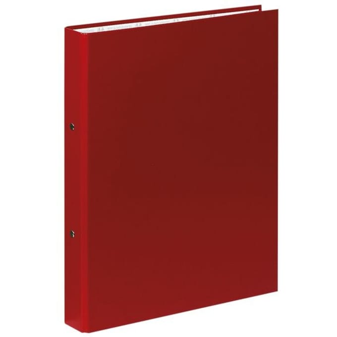 Exacompta Ringband in PP met 2 ringen van 30mm - A4 - Rood - 54375E
