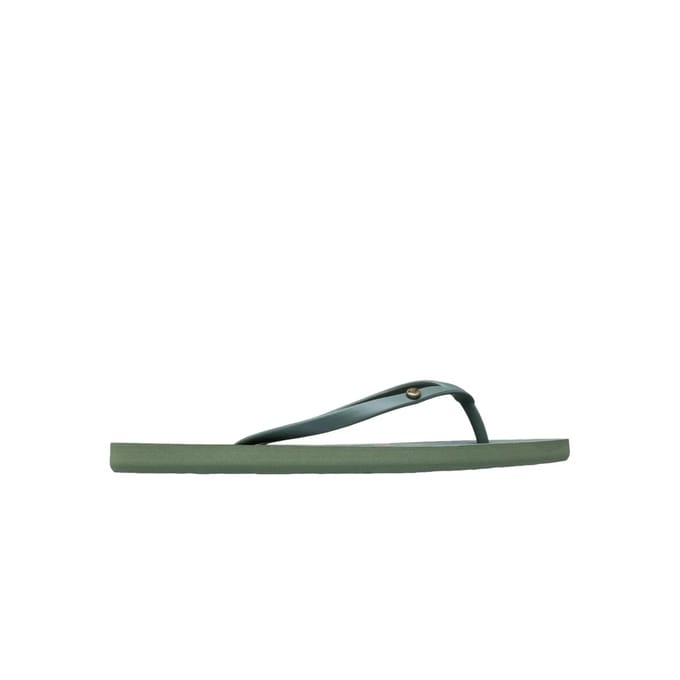 Roxy Sandy Iii Slippers Groen EU 38 Vrouw