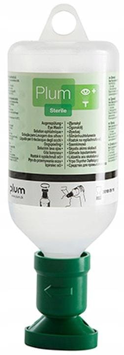 Oogspoelfles met oogschaal plum - 500ml