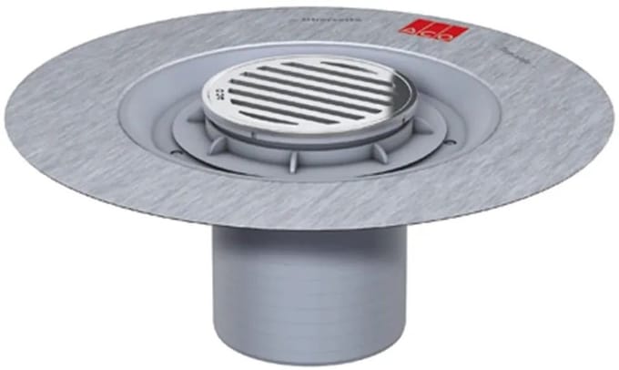 ACO Easy-Flow Opzetstuk D136/ ABS/Raam/Sleufrooster V2A los, 5141.32.00