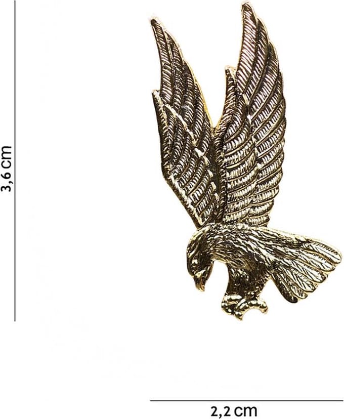 Embleem metaal Eagle pin right pin
