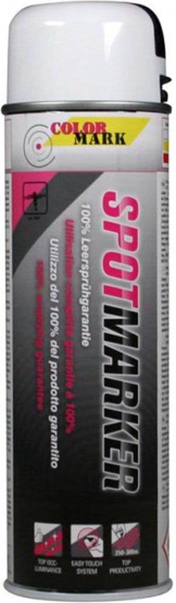 COLORMARK Spotmarker - Wit - 500 ml - Afwerkingslaag
