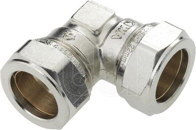 BONFIX 82522 Kniekoppeling 28 x 28 mm. vertind
