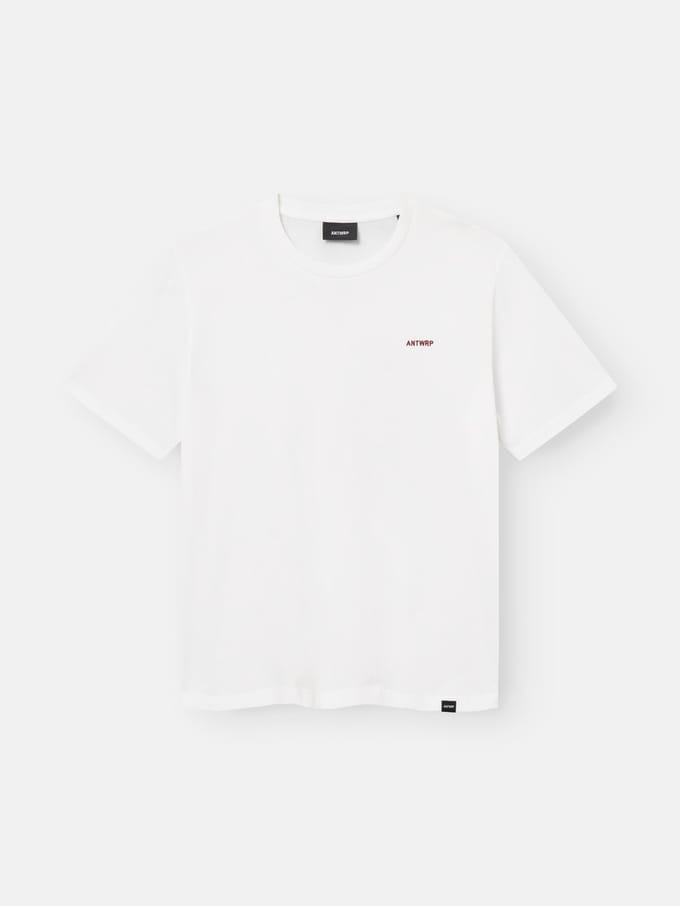 ANTWRP - Heren t-shirt - Maat XL - Mannen - wit -
