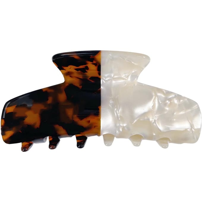 Tort Lora Xl Clip In Ivory Tortoiseshell