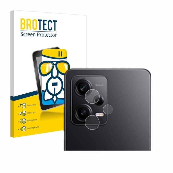 Screenprotector voor Xiaomi Redmi Note 12 Pro 5G (ALLEEN Camera Lens) Beschermglas transparant