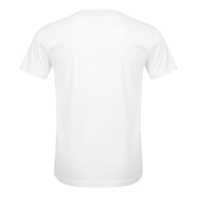 Diesel Heren Hardware Cirkel Logo T-Shirt (Wit)