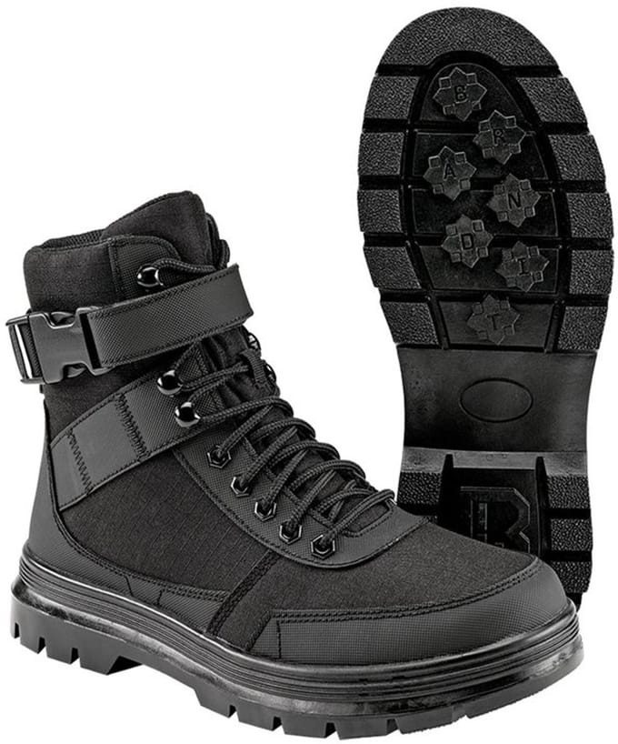 Brandit 8-Eye Tactical Boot with Buckle Heren Laars - zwart - EU44
