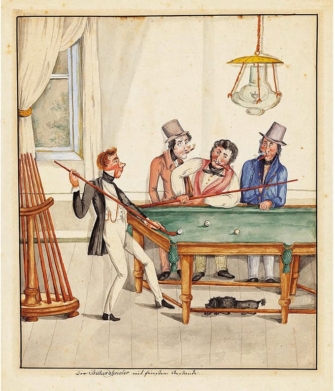Poster Vintage L'Artiste