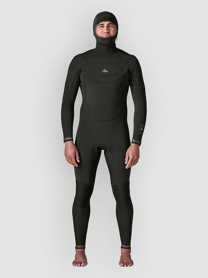 Patagonia Regulator 4/3 Hooded Full Wetsuit zwart