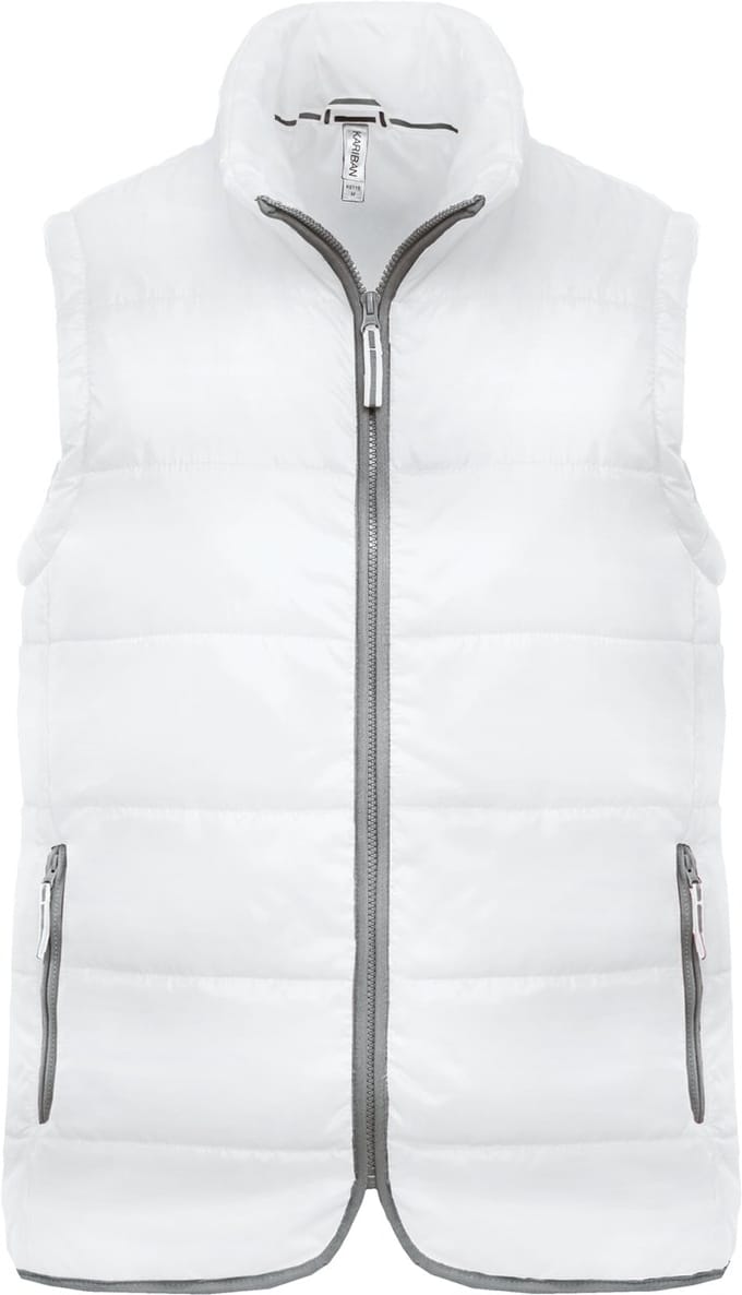 Kariban Gewatteerde bodywarmer K6116 - White - XXL