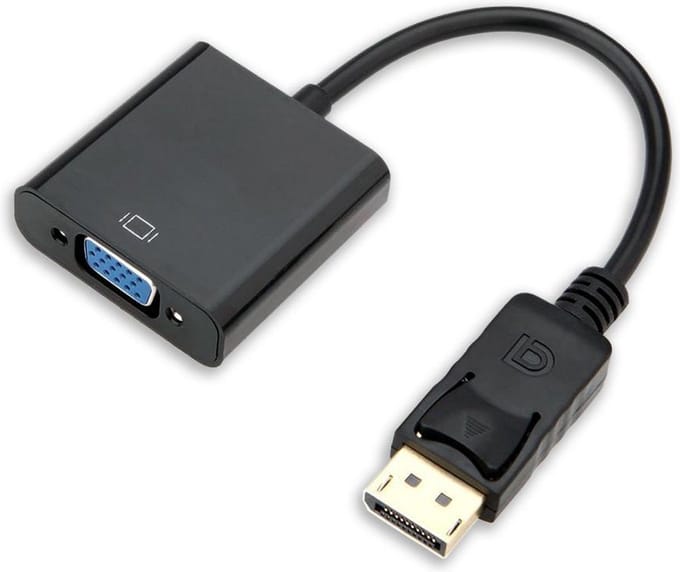 Displayport Adapter Kabel Naar VGA Displayport naar VGA Kabel 1080p