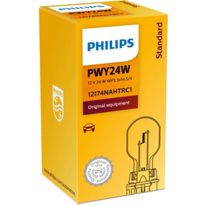 P27/7w lamp PHILIPS PWY24W Vision 12V, 24W