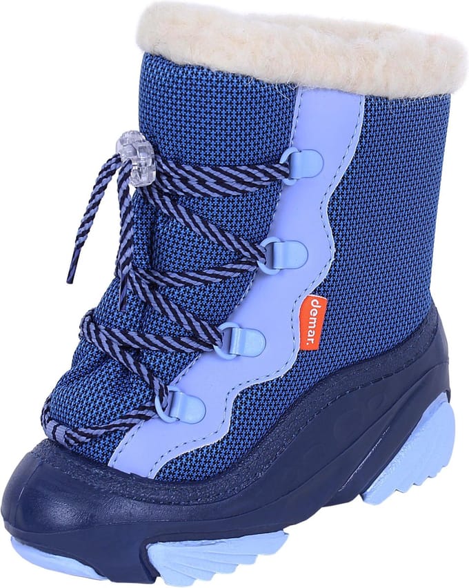 Blauwe, geïsoleerde snowboots SNOW MAR DEMAR 28-29 EU