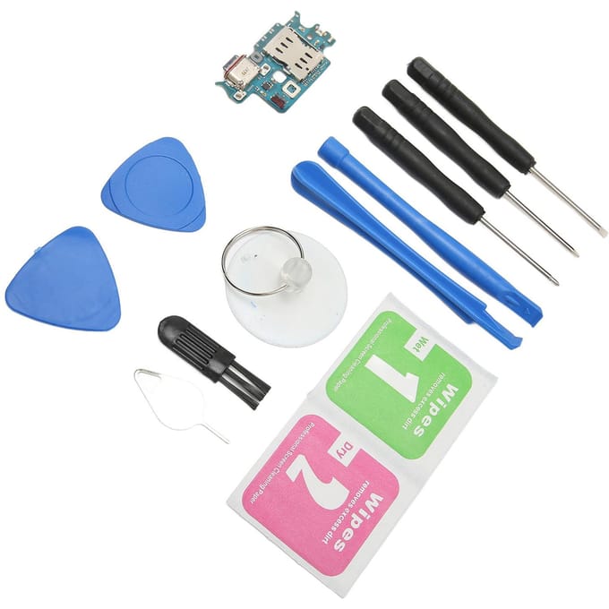 USB Oplaadpoort Dock Connector Professionele Dock Connector Vervanging voor Samsung S22 5G S901B EU American version blue