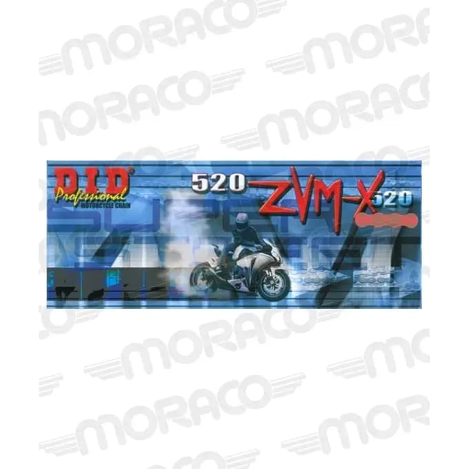 Motorfiets ketting D.I.D DID520ZVM-X(G&G)