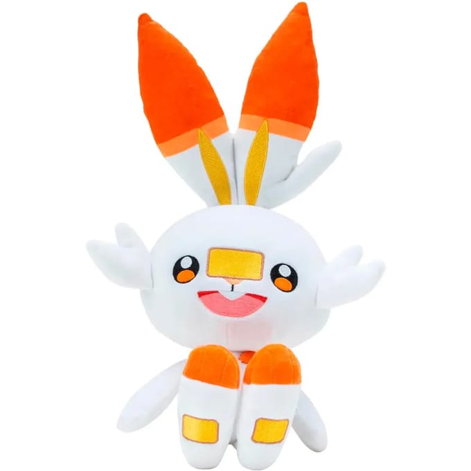Jazwares Pokémon Knuffel Figure Scorbunny 30 cm Knuffeles