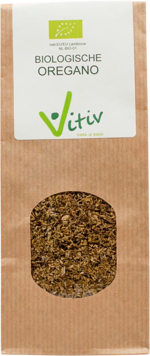 Vitiv Oregano gesneden bio 25 Gram