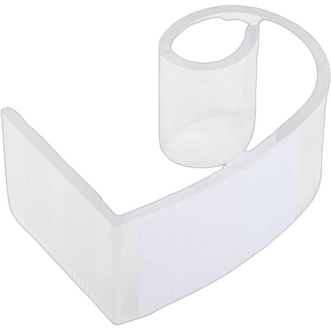 25 STKS Tafelrok Clips Transparant Plastic Tafelkleed Klemmen voor Picknick Bruiloft Hotel Tafels white