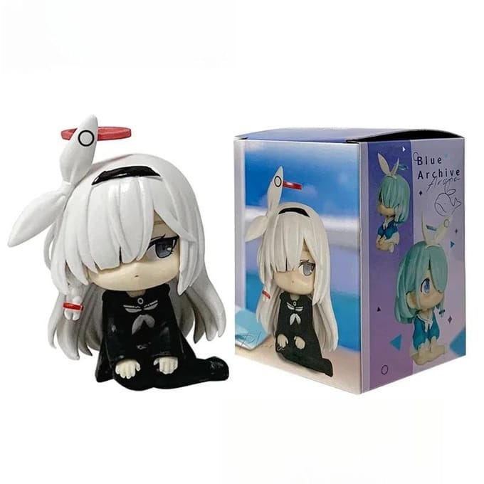 Spel Blue Archive Arona Plana Schattig Model Actiefiguur speelgoed 8cm no box gray